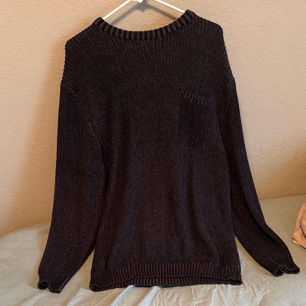 Cellini Collezione Women's Crew Neck Sweater - Deep Purple